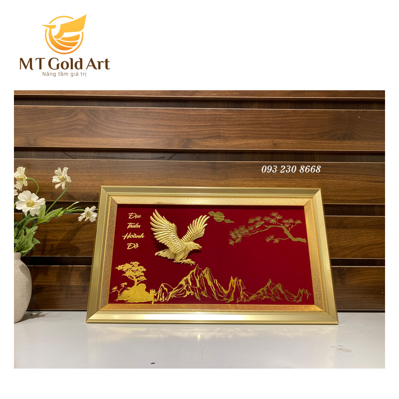 Tranh đại bàng mạ vàng - Quà tặng khách hàng doanh nghiệp ý nghĩa Tranh đại bàng mạ vàng - Quà tặng khách hàng doanh nghiệp ý nghĩa